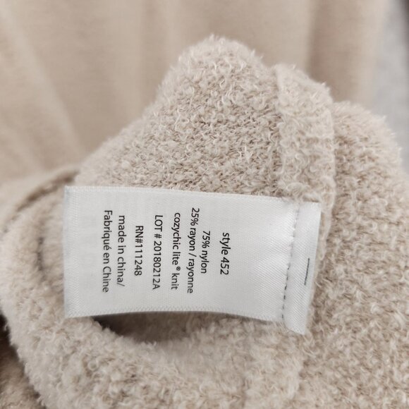 BAREFOOT DREAMS Cozychic Lite Circle Lounge Cardigan Natural Cream MEDIUM - Picture 5 of 6